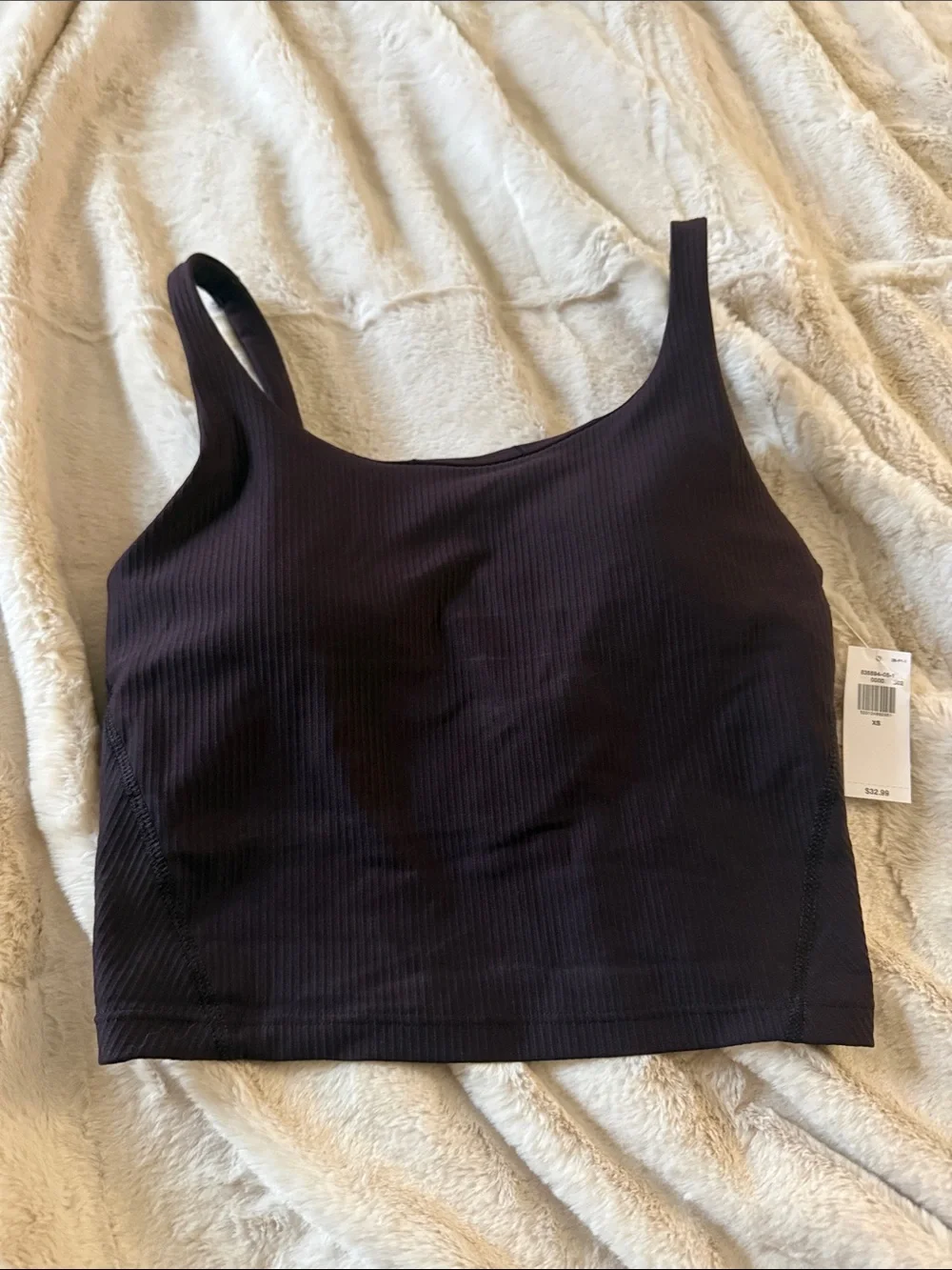 NWT Old Navy Ribbed Long Line Sports Bra